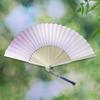 Klassische chinesische Stile Gradient Faltfächer mit Quasten für Tanzpartys Handfächer und Dekorationszwecke