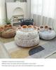 Warm Cartoon Bear Paw Plush Pet Bed for Cats and Dogs