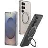 Magnetic Case Suitable for Samsung S25u Mobile Phone Protective Leather Case S25ltra Full Inclusive 360 Degree Rotating Bracket Wireless Charging