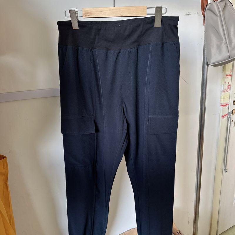 

European and American Single Original Single Summer Women s Lightweight Breathable Quick-Drying Track Pants Multi-Pocket Casual Pants Navy blue S suggest around 50.00kg