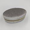 Mini Jewelry Box, Portable Velvet Zipper Jewelry Box, Compact Jewelry Storage Case for Travel, Engagement, Wedding