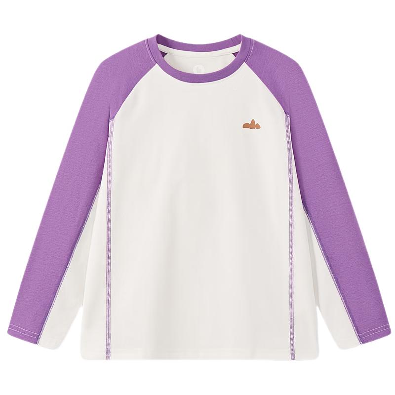 MQD Boys Color-Block Raglan Long Sleeve T-Shirt 110