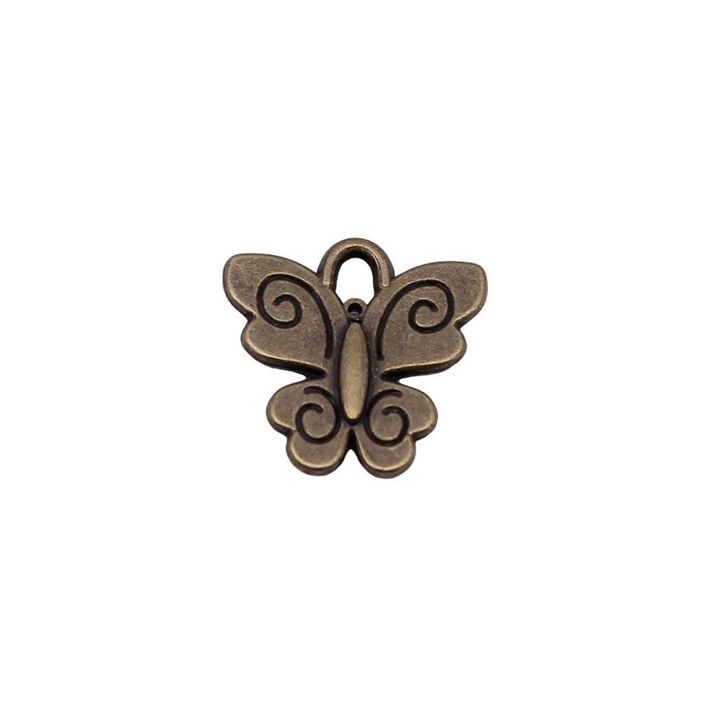 Butterfly Charms Simple Pendants For Minimalist DIY Jewelry Making