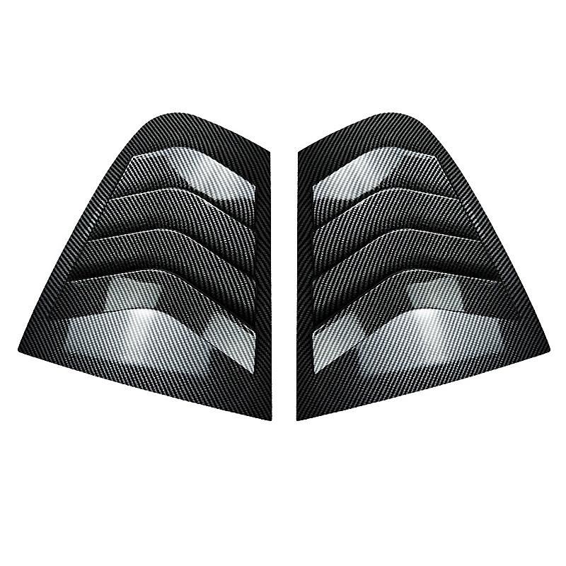 For 2013-2019 BMW 3 Series F30 318i 320i 325i Rear Window Side Vent Shutter Louver Cover Trim Sticker Car Tuning Accessories