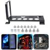 Computer Case Fan Mounted GPU Vertical Bracket Holder With Increased Cooling Efficiency