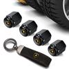 Car Tire Wheel Valve Caps Cover Suede Car Keychain Keyring For Lamborghini LP570 LP610 Urus LP700 LP770 Gallardo Aventador HH70