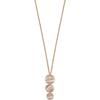 Gemma Rose Gold Tone Sterling Silver SAKK74 Women's Necklace