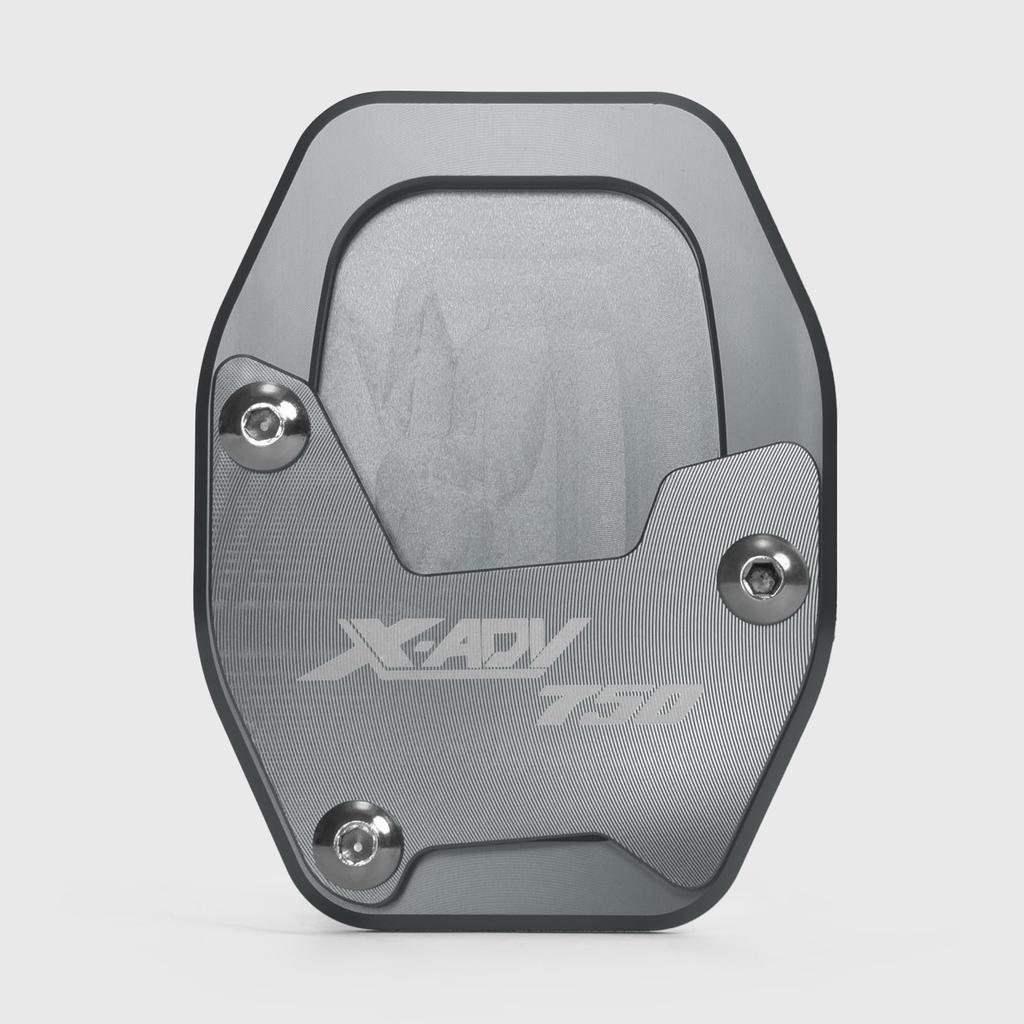 WOOGA Motorcycle Aluminum Kickstand Side Stand Plate Pad Support Extended Fit For Honda X