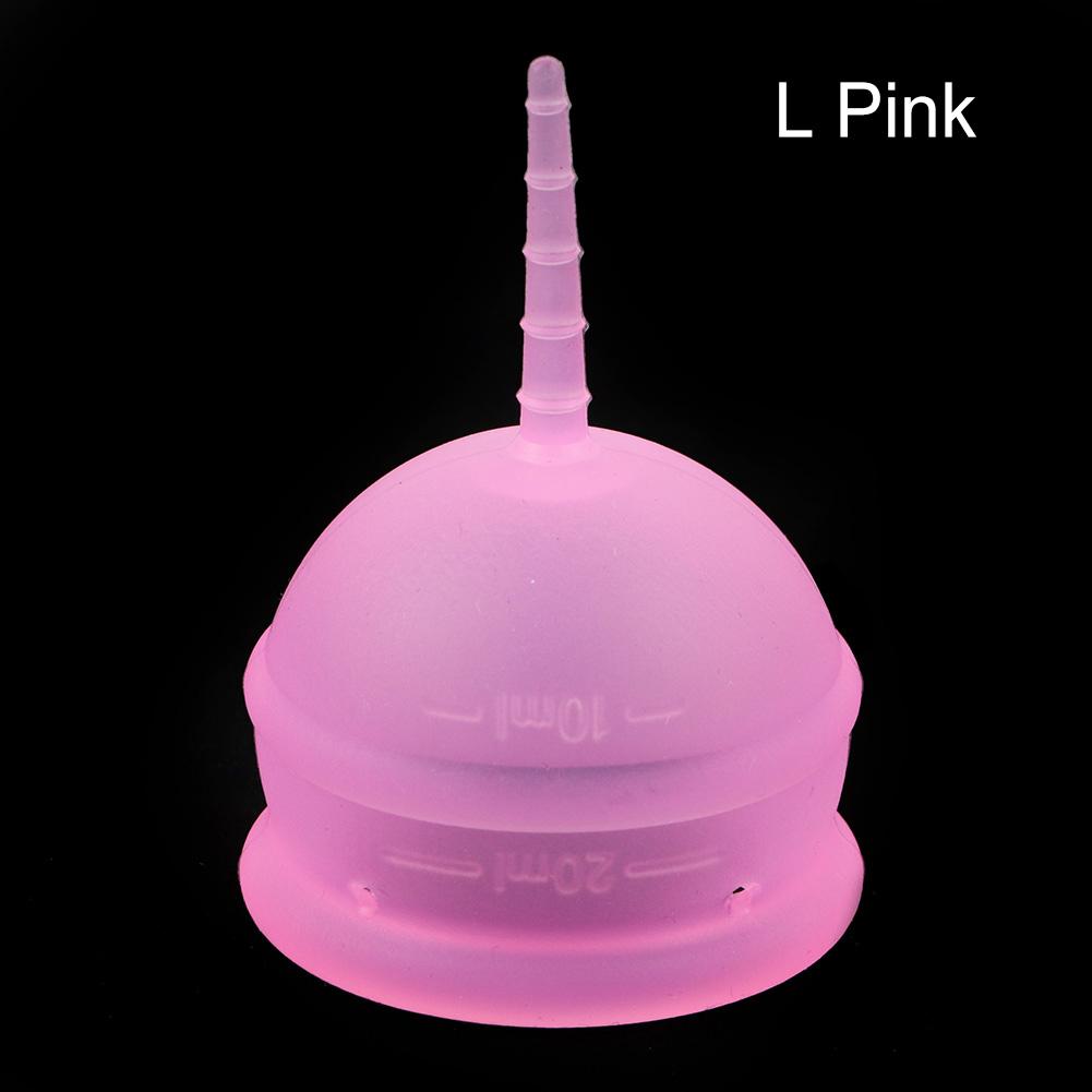 Silikon Menstruationstasse Feminine Hygiene Lady Verhindert Seitenleckage Periodensammler Vaginalpflege