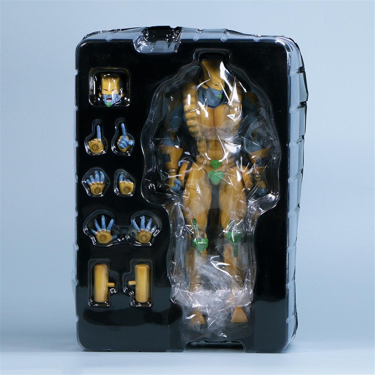 The World Jojo Adventure Stardust Pvc The World Action Figure Movable Model Doll Toy A-WITH BOX