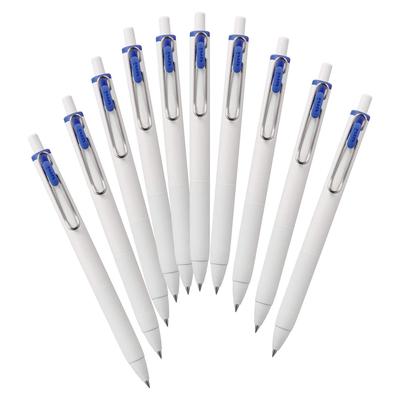 Mitsubishi Pencil One Gel Ballpoint 10 Box Uni-ball Pen, 0.38mm, Blue, Pens, UMNS38.33
