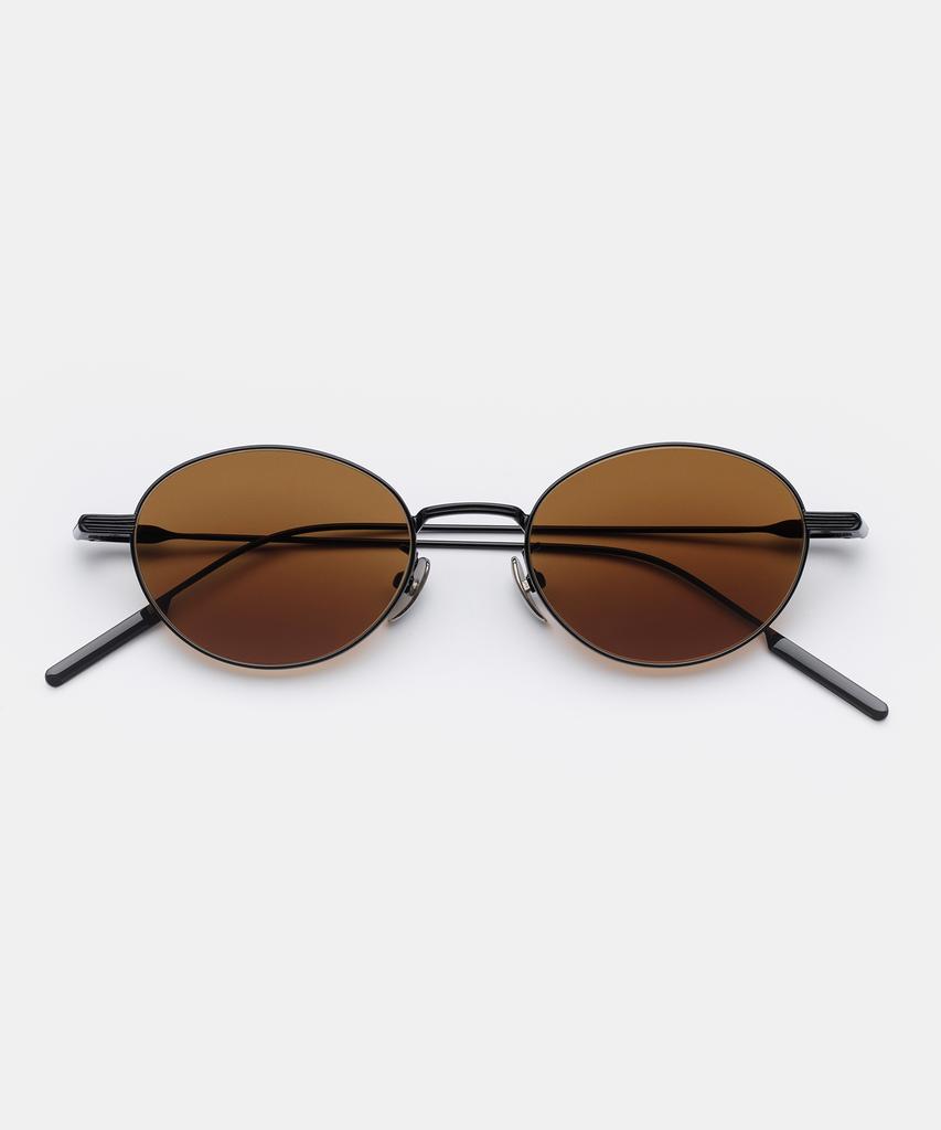 Maeteupeojeu Mp-30 Titanium Brown Sunglass Black