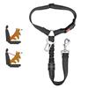Reflective Pet Car Seat Belt Adjustable Dog Harness Leash Dog BackSeat Safety Belt  Pet Outdoor
