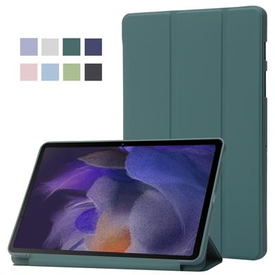 For Samsung Tab A8 Case 10 5 Inch Trifold PU Leaher Soft Back Stand Tablet Cover for Galaxy Tab A8 Sm X200 X205 X207 Protection Case