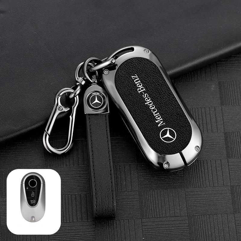 2025 Neue Auto Schlüsselhülle Abdeckung Schlüsselanhänger für Mercedes Benz 2022 C S-Klasse W206 W223 S350 C260 C300 S400 S450 S500 Schutz Auto Acc