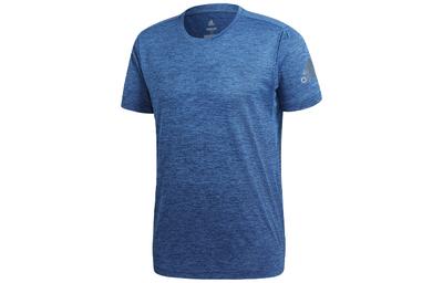 T Shirts Men's Trace Royal Blue Crew Neck Moderate Straight Fit CW3436