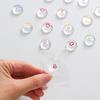 5/10/15/20Pcs Mini Expression Stress Ball Anxiety Relief Clear Cartoon Ball Squeeze Toy Sensory Ball Fidget Desk Toy Party Favors