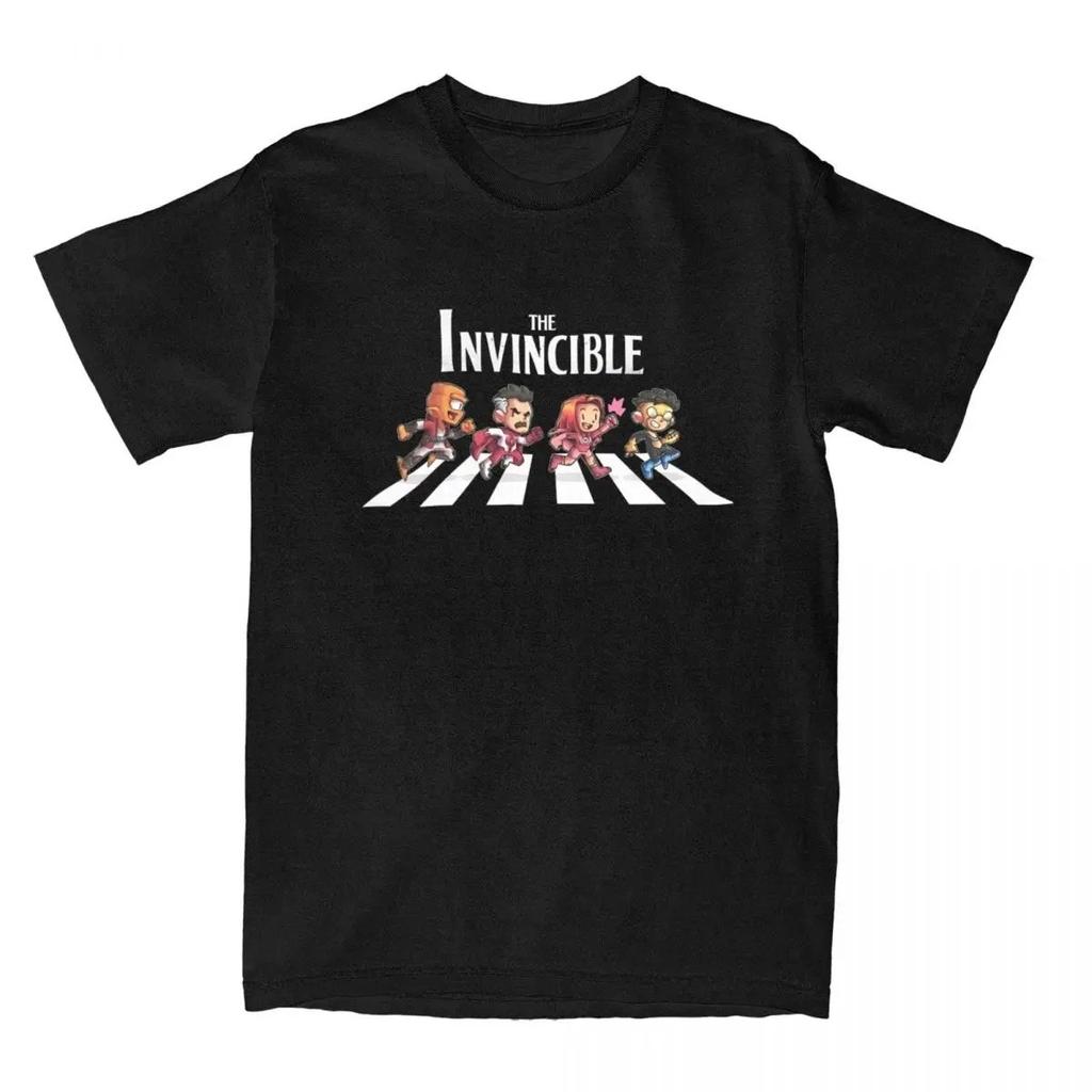 New 2026 Invincible Tee Cartoon Series Cotton Graphic Print Unisex Invincible Highend Luxury Unisex Style Both of Unisex and Unisex