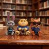 Judy Hopps Nick Wilde Anime Statue - Collectible Doll Figurine Desktop Computer Decoration Ornaments Birthday Gift For Children