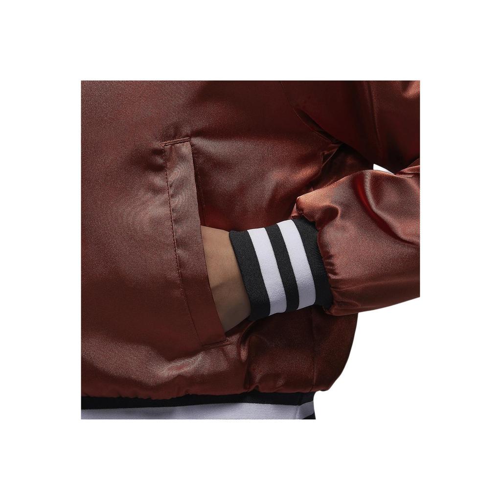 Jordan Solid Color Single-Breasted Casual Jacket Women Jackets Gray Peach FB5154-209