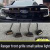 Universal LED Daytime Running Lights for Off-road Vehicles, Pickup Trucks, and SUVs - High Brightness, Small Yellow Grille Lights