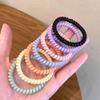 Telephone Line Hair Tie, Small and Fresh Style Hair Band, Hair Bun Accessory, Girl's Hair Styling Accessory, Elastic Hair Accessory