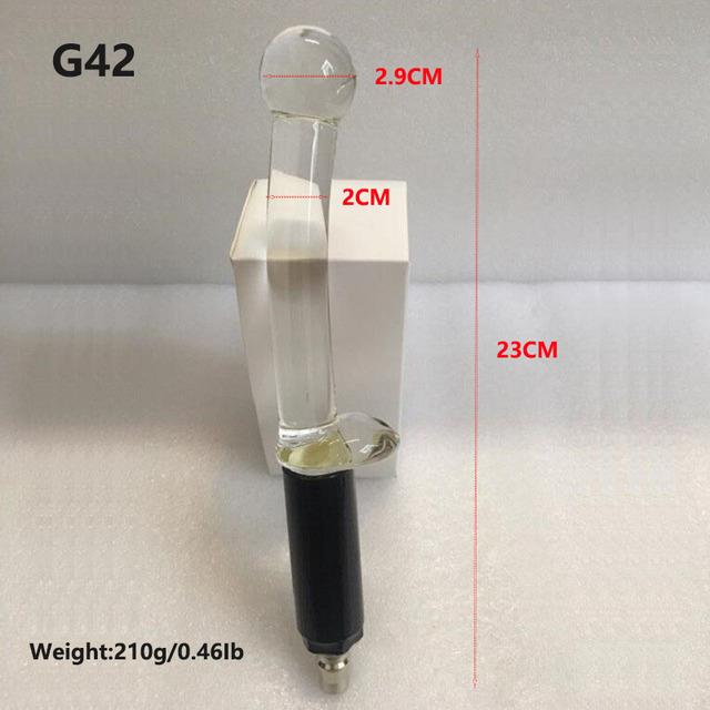 6 Types Glass Dildos with Vac-u-Lock Connerect Sex Machine Anal Attachments for Women and Men Masturbation Machine Accessories