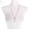 Great CHANEL Necklace Gold series Women C22S Used