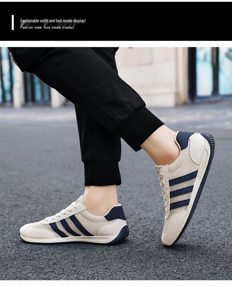 Pantofi noi de vară pentru bărbați, din plasă respirabilă, pentru alergare și casual - Ușori, confortabili și cu talpă moale, adidași Forrest Gump.