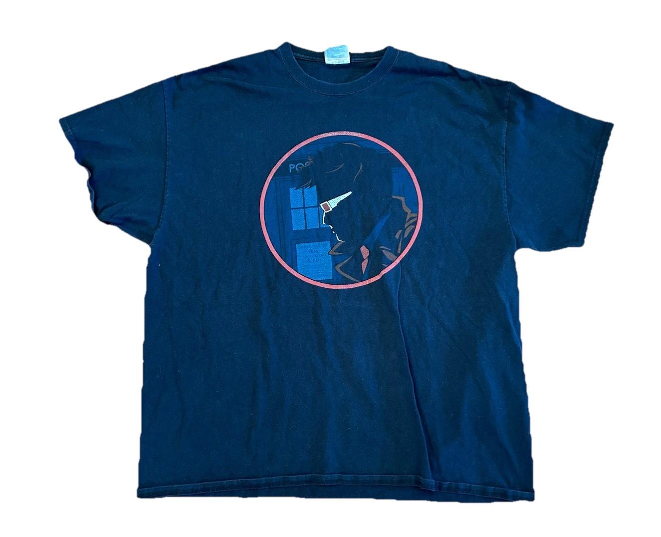 Vintage Doctor Dr Who TShirt Shirt Tardis Movie Graphic Tee 2XL XXL Black Unisex T-Shirt S