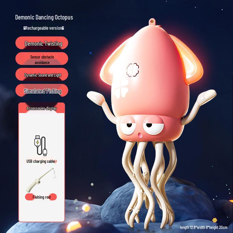 Magical 2026 Dancing Octopus Toy - Luminous Bestseller for Kids