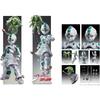 Super Action Figur "JoJo's Bizarre Adventure Teil 4" "Ec" (Akt 2) & Ez (Akt 3)„Ca. 85mm & Ca.. 35mm PVC & ABS & Nylon Bemalte Bewegliche Figur