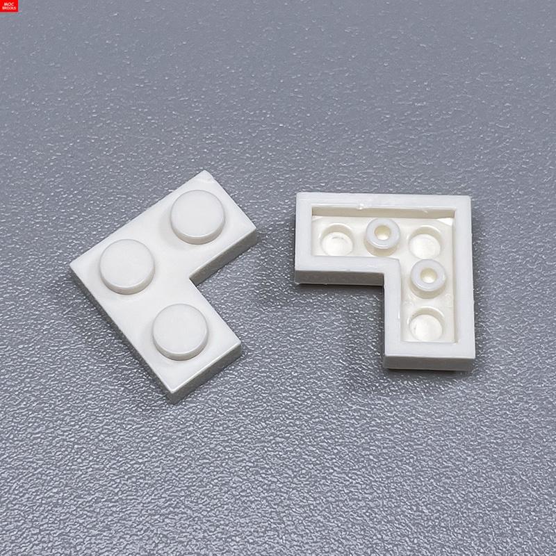 20pcs/lot MOC Bricks Plate 2x2 Corner Fit with 2420 Educational Building Blocks Toys Action Figures Dolls Children Gifts