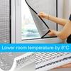 Pellicola Adesiva in PVC Stile Classico per Finestre 7MM Spessa Isolante Termico Ombra per la Privacy per Casa, Pellicola di Protezione | Autoadesiva | Materiale PVC