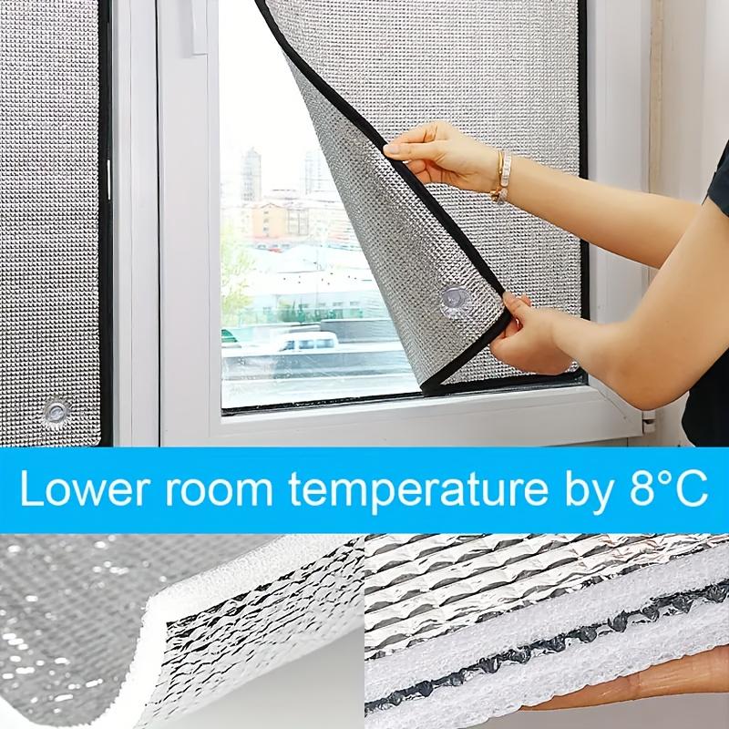 Pellicola Adesiva in PVC Stile Classico per Finestre 7MM Spessa Isolante Termico Ombra per la Privacy per Casa, Pellicola di Protezione | Autoadesiva | Materiale PVC