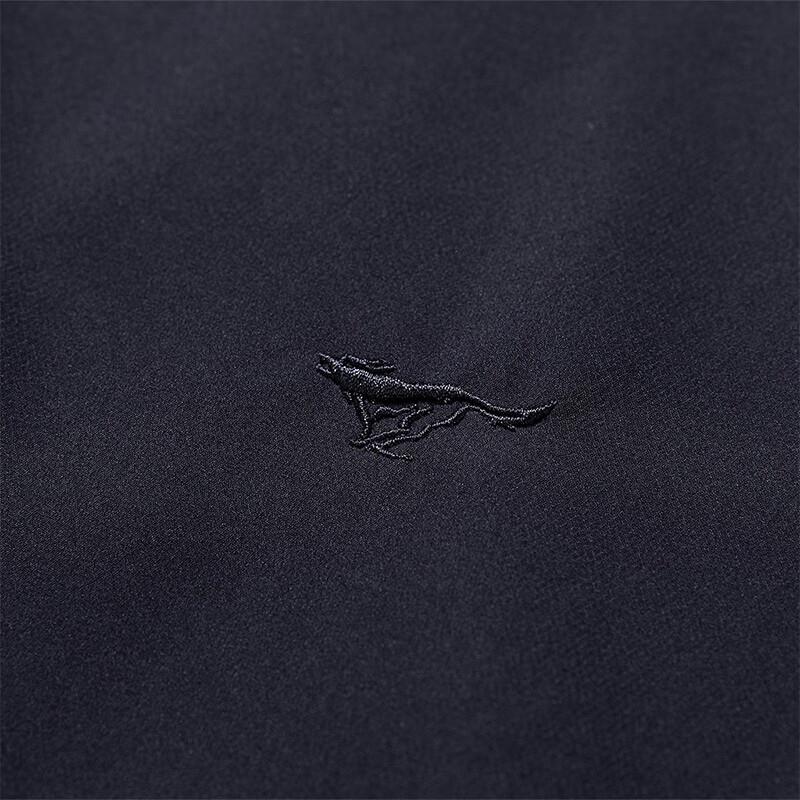 Septwolves Men's Hooded Mid-Length Windbreaker