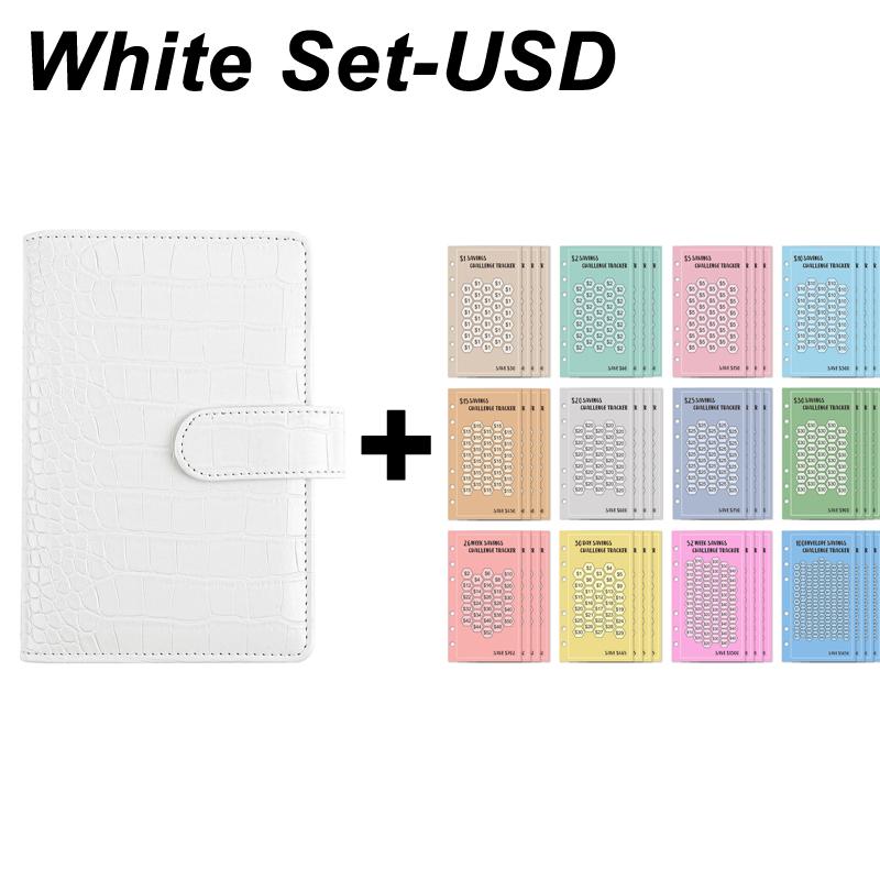 A6 100 Zarf Eave Para, 52 Hafta Tasarruf Mücadelesi, 30 Gün Tasarruf, Euro USD Nakit Zarflar Bütçe Planlayıcı Tasarruf Etmek Kolay