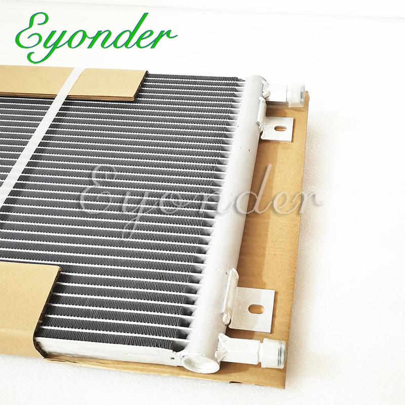 AC Aircon Air Conditioning Conditioner Condenser Radiator for Komatsu Excavator Wheel Loader 56E0721133 56E0721132 Z-RW36599