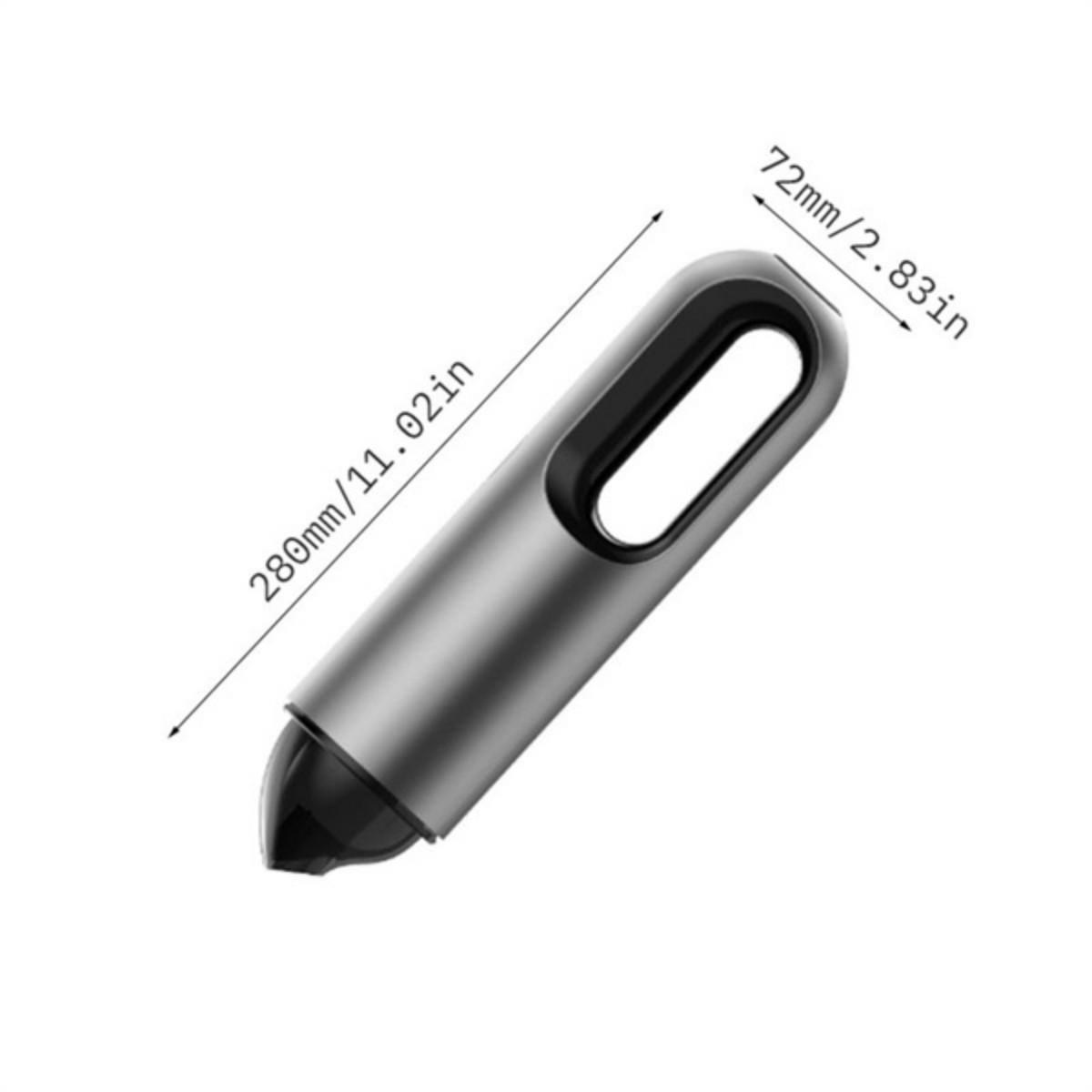 Portable Car Vacuum Cleaner New Mini Car Wireless Vacuum Cleaner Handheld Charging Car Vacuum Cleaner for Home Auto серый