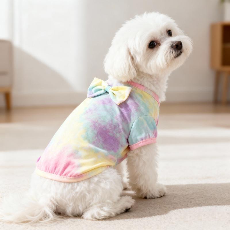 

Couple Dog Clothes Dress Vest Spring Summer Pet Apparel Cat Yorkie Pomeranian Maltese Poodle Bichon Schnauzer Dog Clothing Tutu S