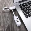 3 In 1 Splitter Usb Multi-function 3A Charger Portable Converter Extension Line Expansion Multi-port HUB Data Cable