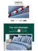 Four-Piece INS Style Cartoon Bedding Set: A-Class Single Duvet Cover, Universal for All Seasons