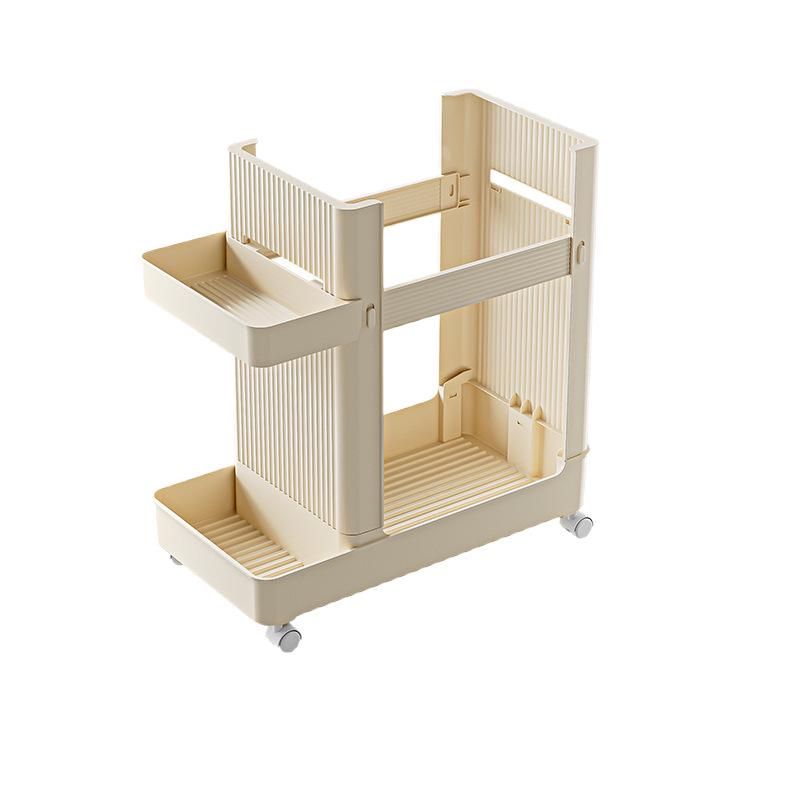 Movable Storage Rack for Yoga Mats, Fitness Gear, and Badminton Equipment