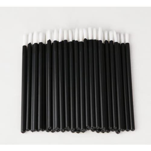 KOLAMOON 100 Disposable Paint Brushes for Plastic Models, Model Paint, Putty, Cement, Adhesives, Plastic Models, Figures, Large Capacity (Thick Brush)