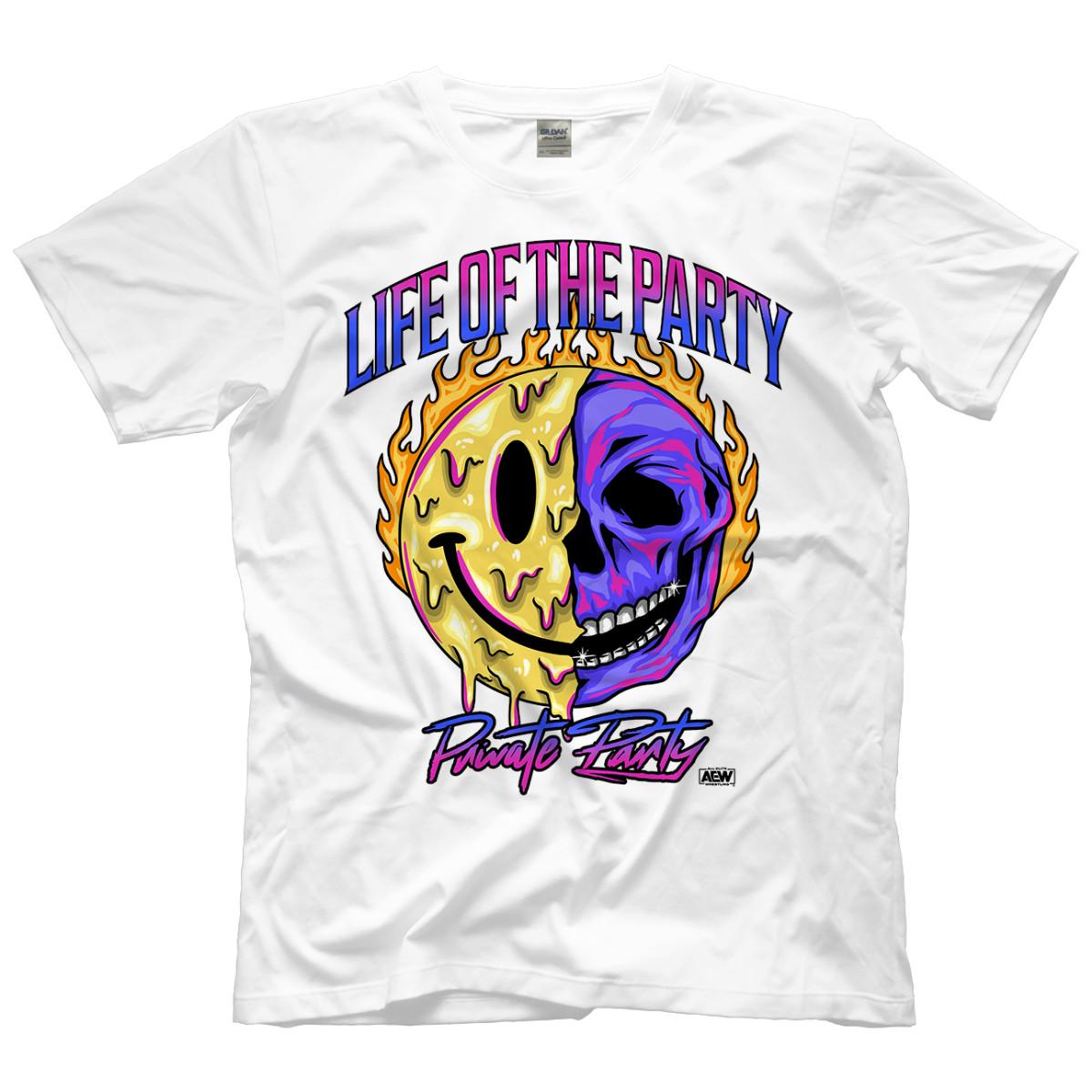 Private Party - Life of the Party AEW Official T-Shirt S разноцветный