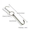 Duck Butcher Meat Processing Drying Smoking Hanger Stainless Steel Bacon Hook