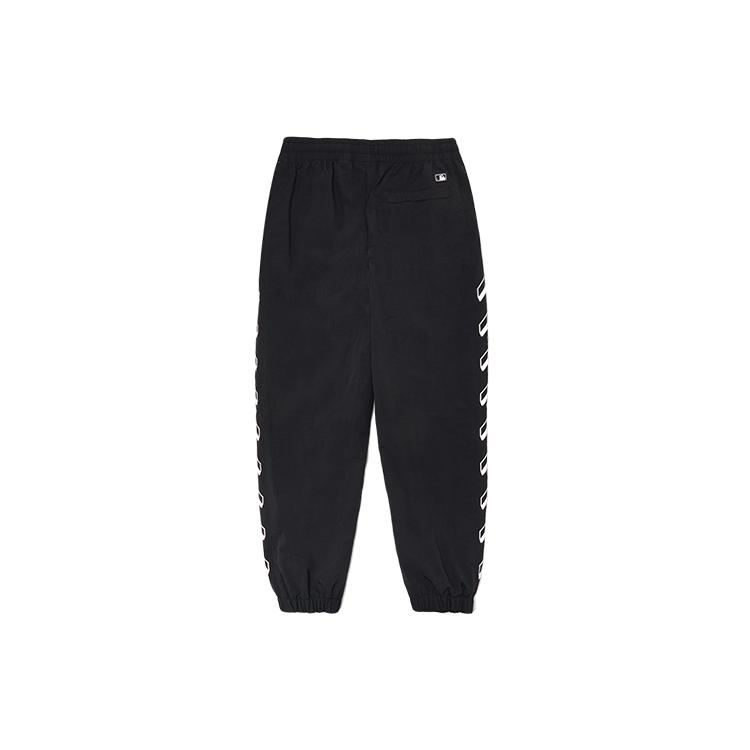 New MLB Knitted Sports Pants Unisex Black 3AWPS0121-50BKS