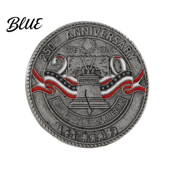 Multi-design Patriotic Pins 2026 Brooch Commemorating 250th US Anniversary Alloy