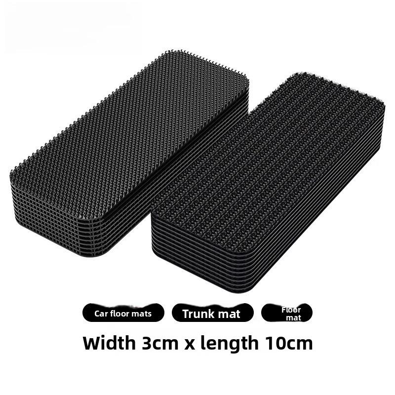 Car Floor Mat Invisible Fixing Tape Magic Tool, Anti-slip Clip, Anti-slip High-temperature Resistant Double-sided Tape, Car Velcro