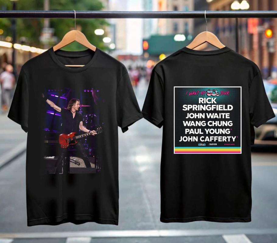Rick Springfield Tour 2026 T-shirt size S-5XL XXXL